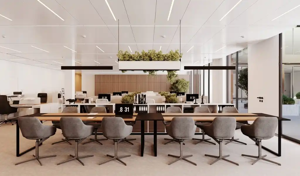 Kantoorruimte te huur in nieuwbouwproject Ouverture tegenover KBC toren in Gent foto 8