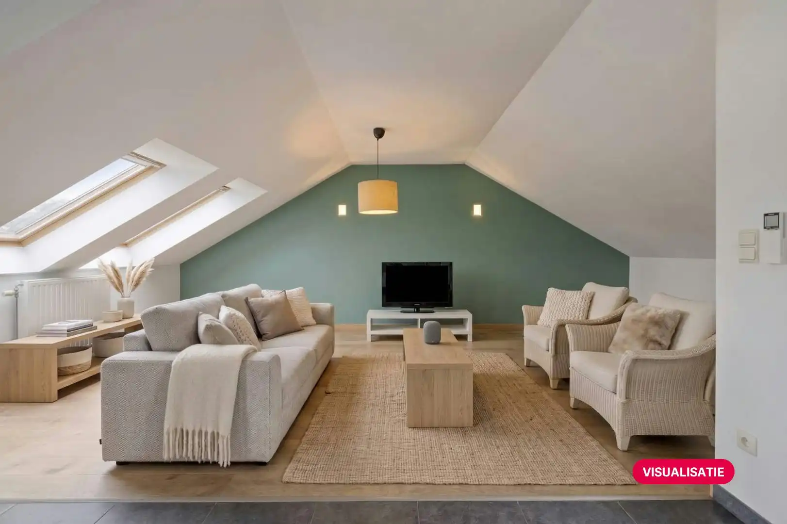 Centraal gelegen appartement met ruim terras en garagebox te Kuringen foto 4