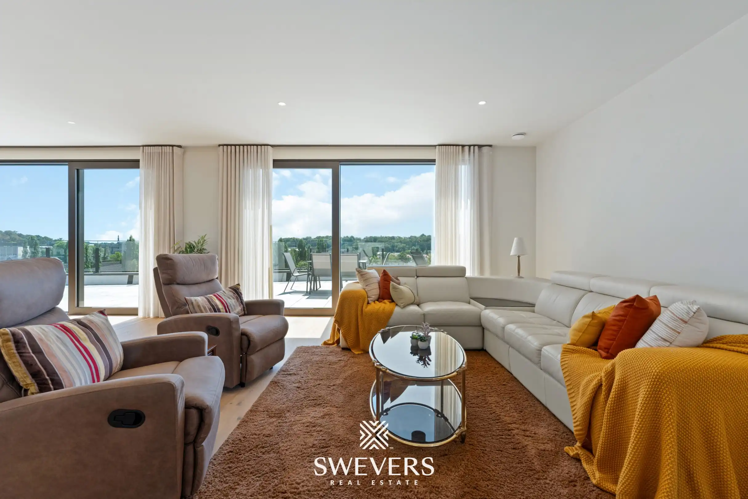 Exclusief penthouse van 206 m² met panoramisch terras (177m²) in hartje Diest foto 4