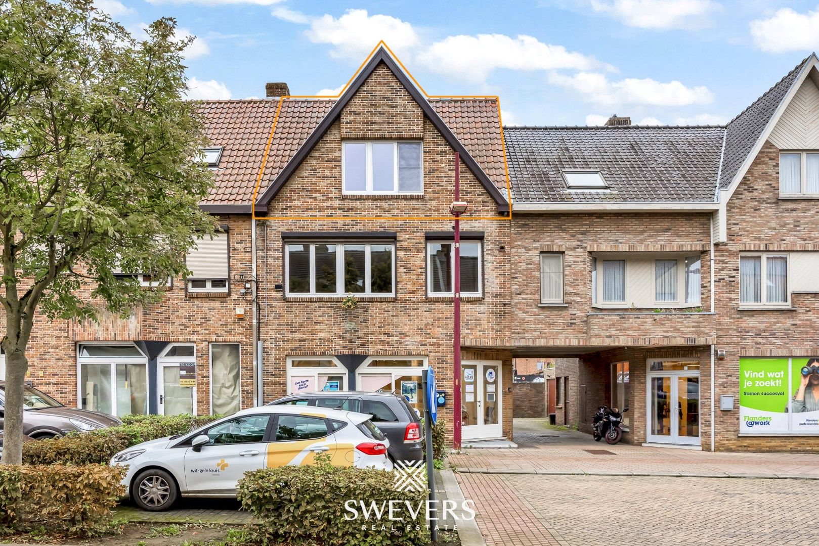 Modern appartement met kelder en ruime garage in centrum Beringen foto 1