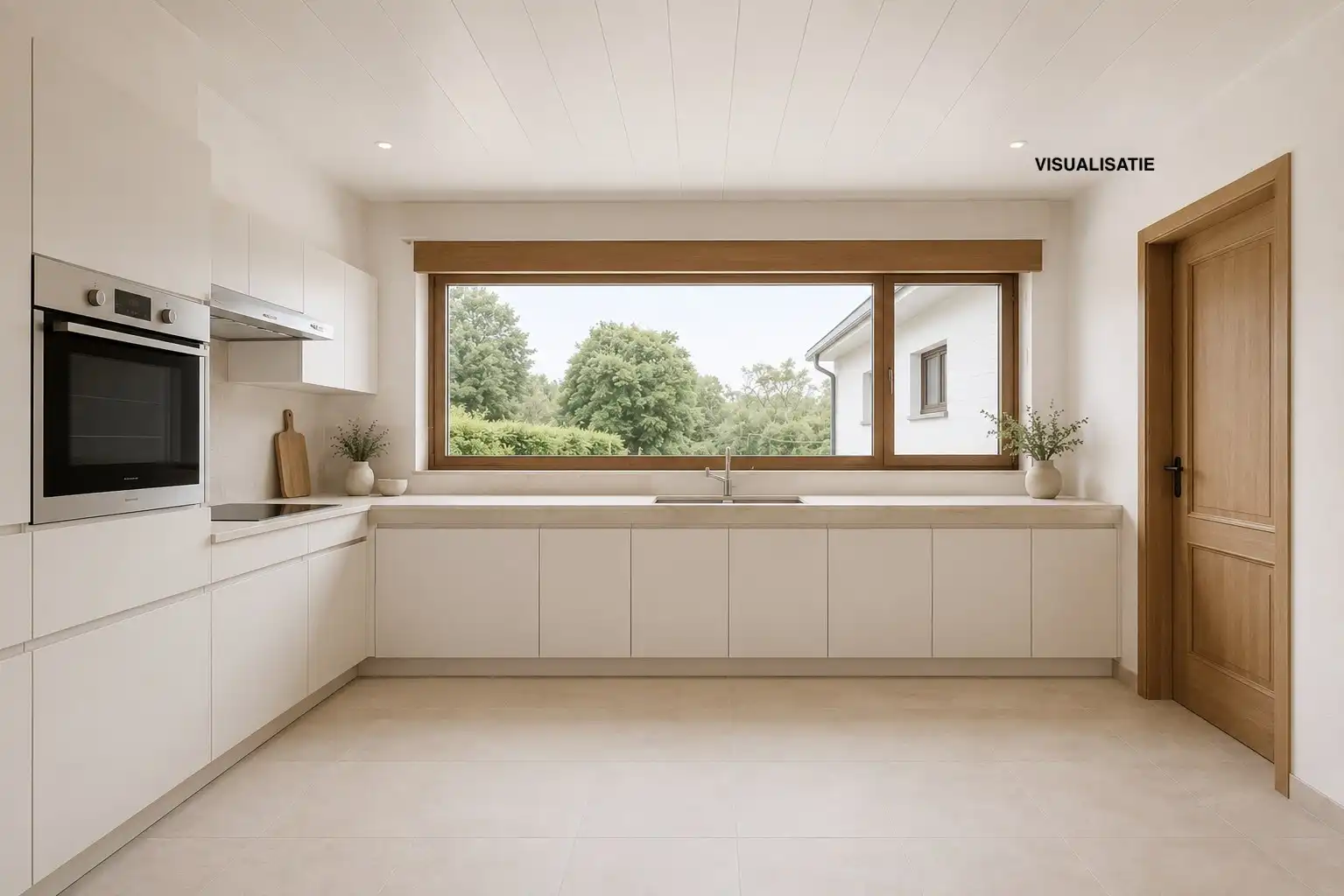 Te renoveren woning met 4 slpks, rustig gelegen in Hulsen op 3.675 m² !  foto 9