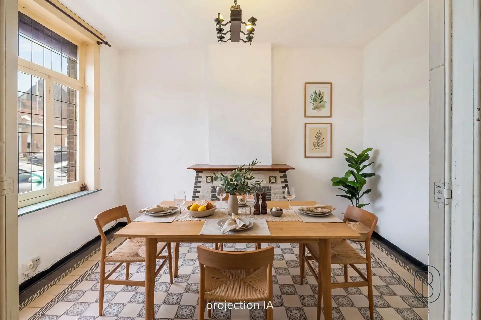 Te renoveren woning in centrum Lessines. foto 4