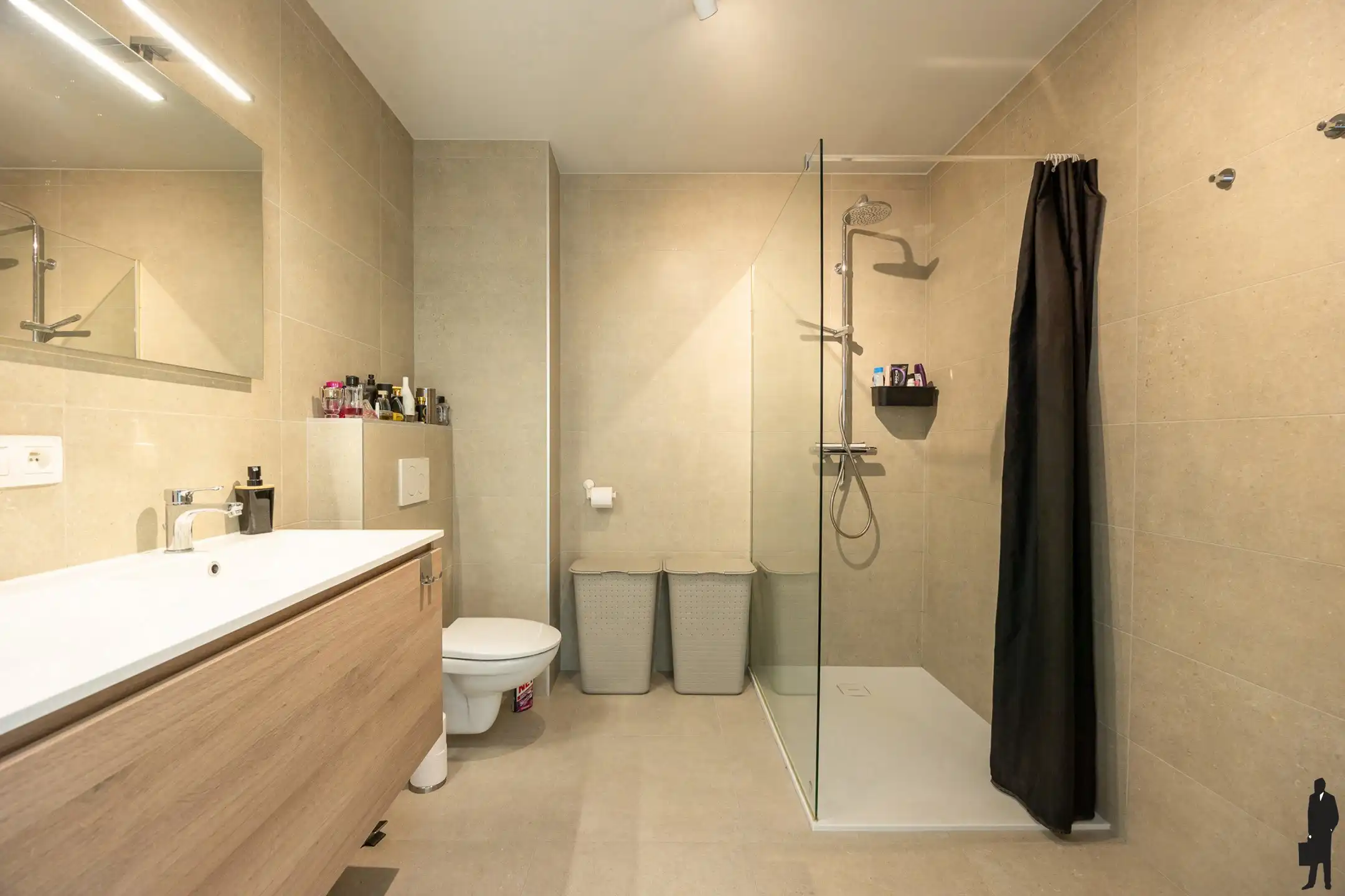 Recent 2-slpk appartement met terras en garage – EPC A+ foto 12