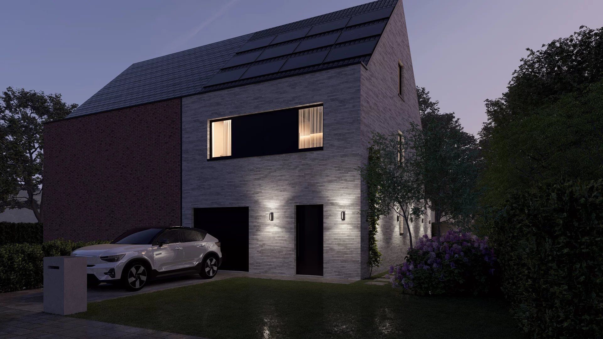 ENERGIEZUINIGE NIEUWBOUWWONING MET 3 SLPK'S EN INPANDIGE GARAGE  IN ZONHOVEN foto 5