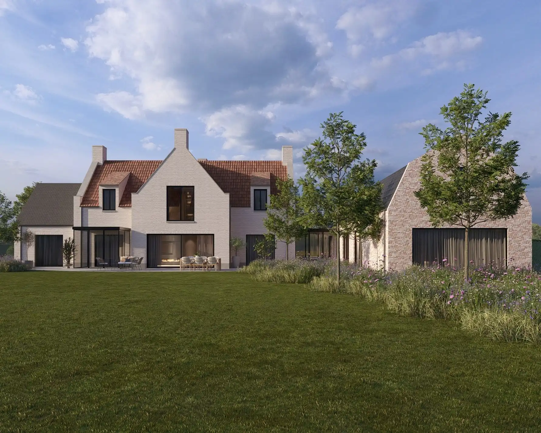 Exclusieve bouwgrond met open zicht gelegen aan het Zwin met goedgekeurde bouwplannen. foto 7