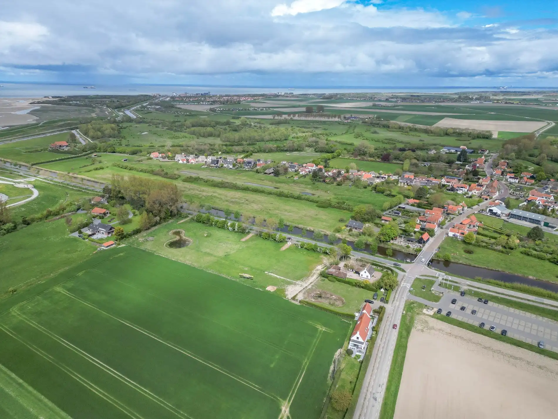 Exclusieve bouwgrond met open zicht gelegen aan het Zwin met goedgekeurde bouwplannen. foto 5