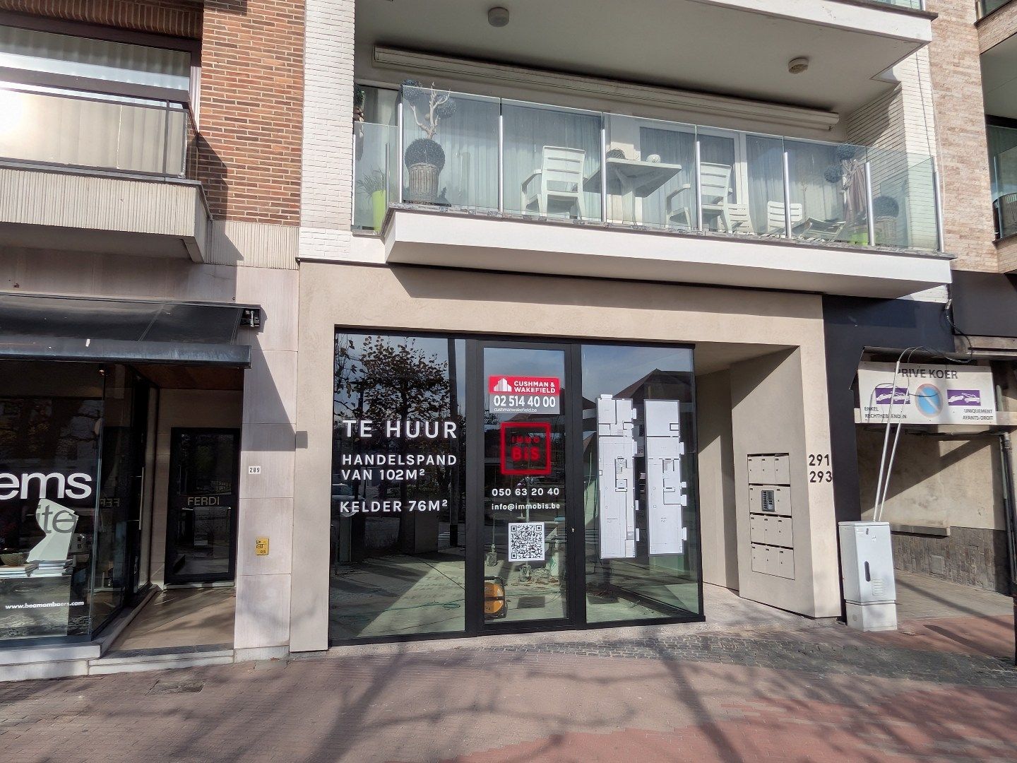 TE HUUR: top handelspand op de Kustlaan foto 2