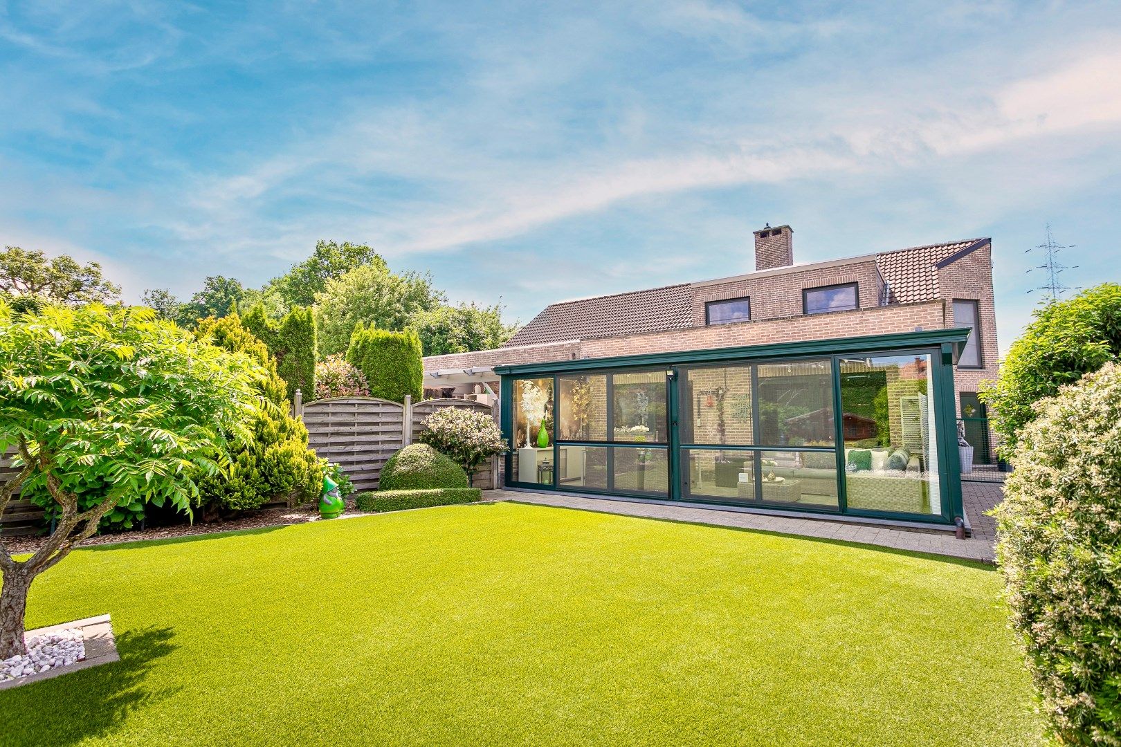 Rustig gelegen, energiezuinige woning op +/- 7a te Buizingen. foto 25