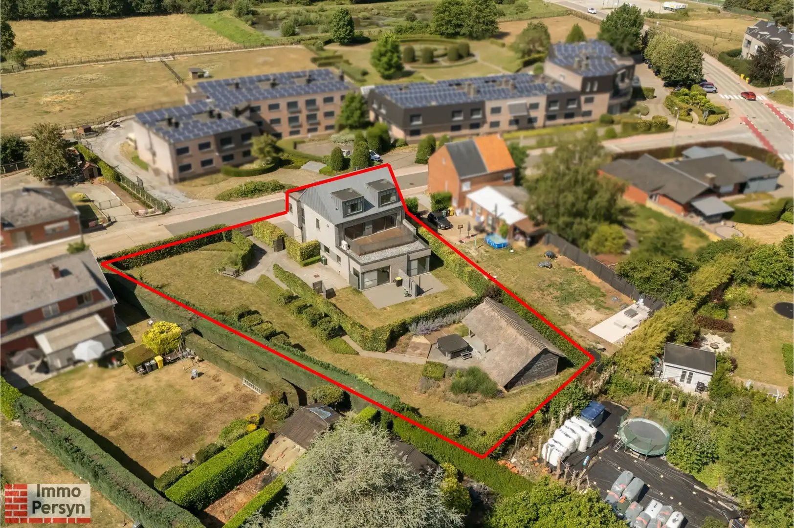 Modern en veelzijdig gebouw met 3 appartementen, rustige tuin en aanpalend perceel te Bekkevoort foto 66