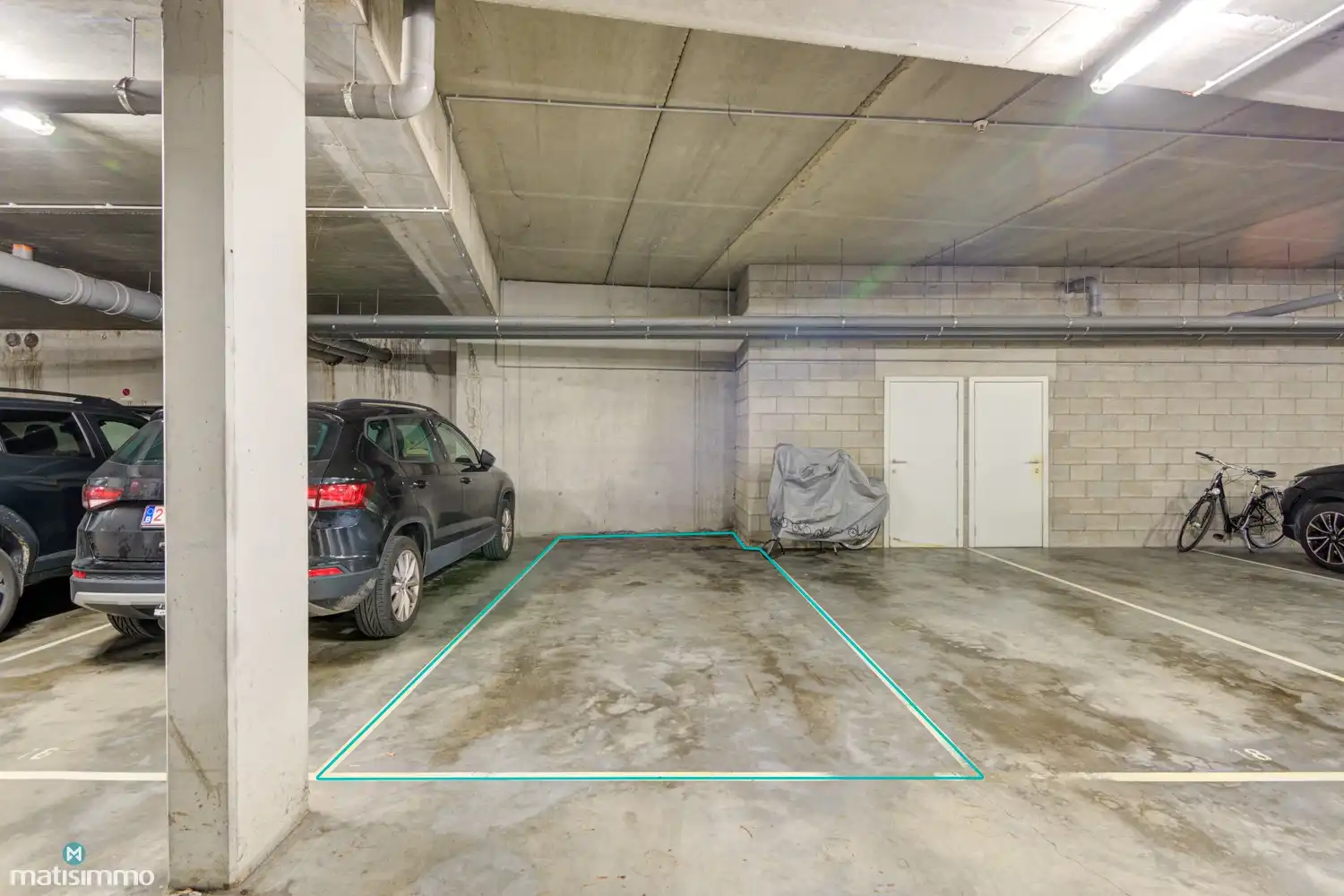 INSTAPKLAAR APPARTEMENT MET 2 SLAAPKAMERS EN PARKEERPLAATS AAN DE RAND VAN CENTRUM TONGEREN foto 14