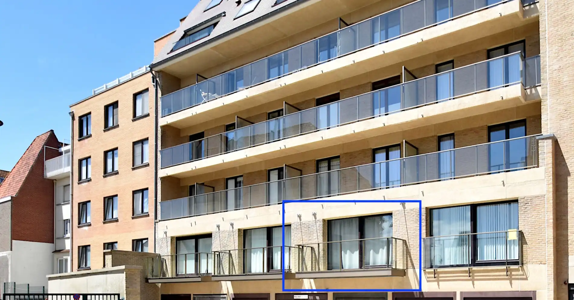 Zonnige studio te koop met zuidterras, in residentie op de Zeedijk foto 12
