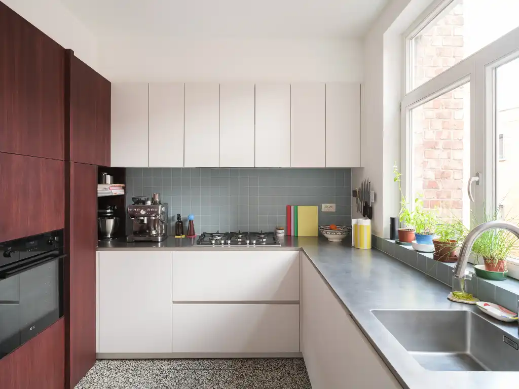 Architecturaal 3 slpk-appartement met prachtig zicht nabij het station Gent-Sint-Pieters foto 4