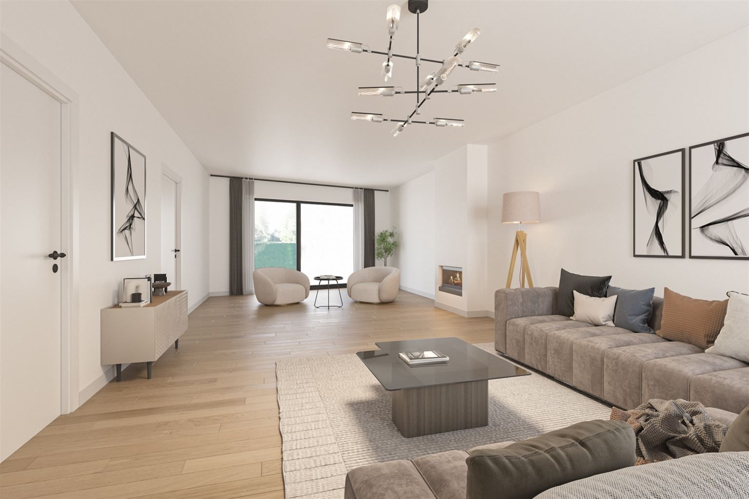 Karaktervolle, vrijstaande woning met 4 slaapkamers, veranda, dubbele garage, volledig onderkelderd op een perceel van 17a48ca, centraal gelegen bij het centrum. foto 6