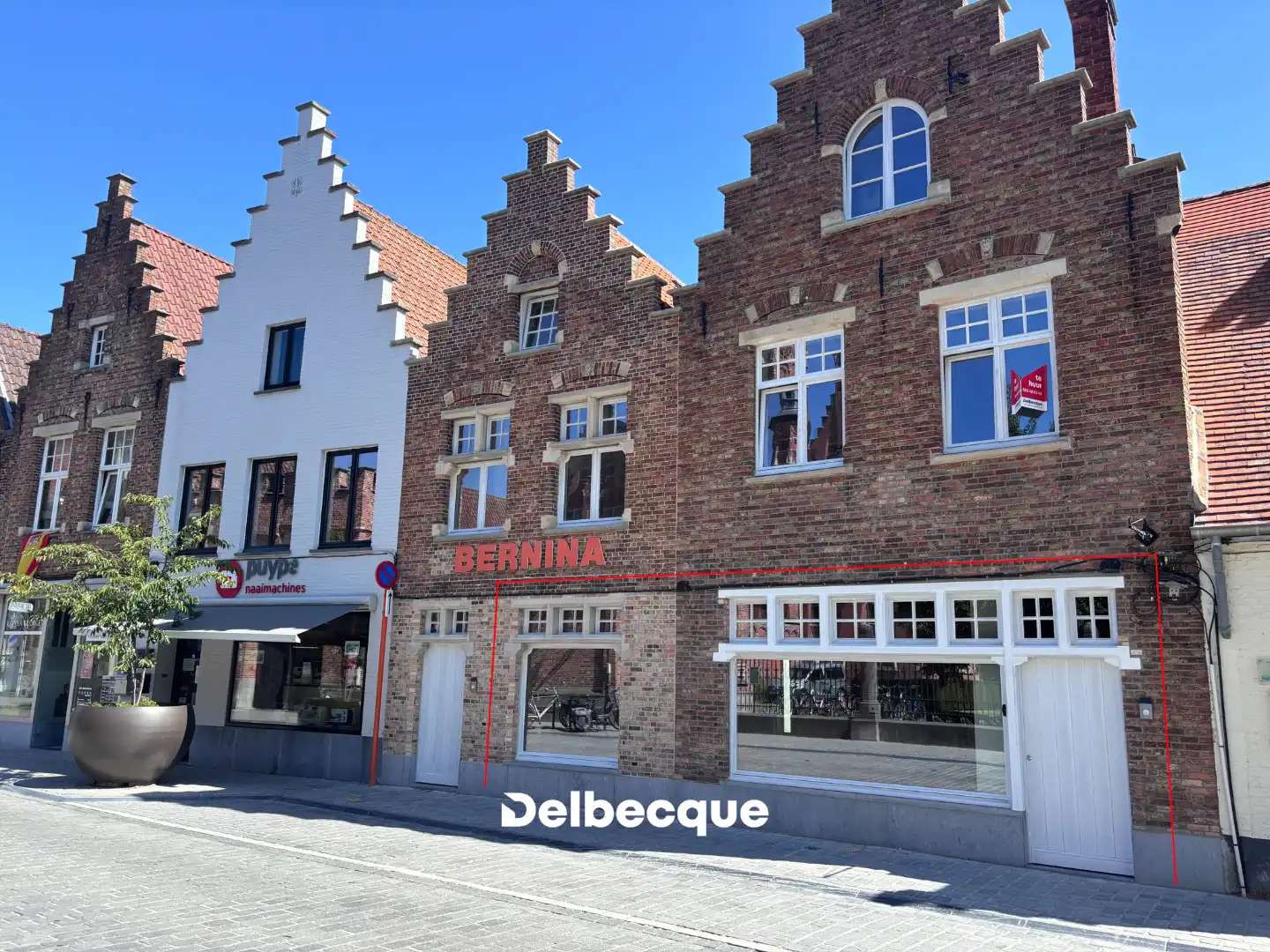 Handelsruimte 109 m² in Brugge centrum foto {{pictureIndex}}