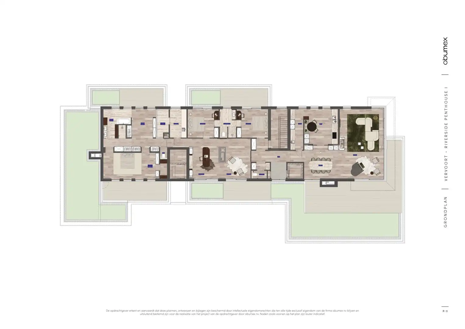 Luxe Penthouse in Residentie Riverside I foto 2