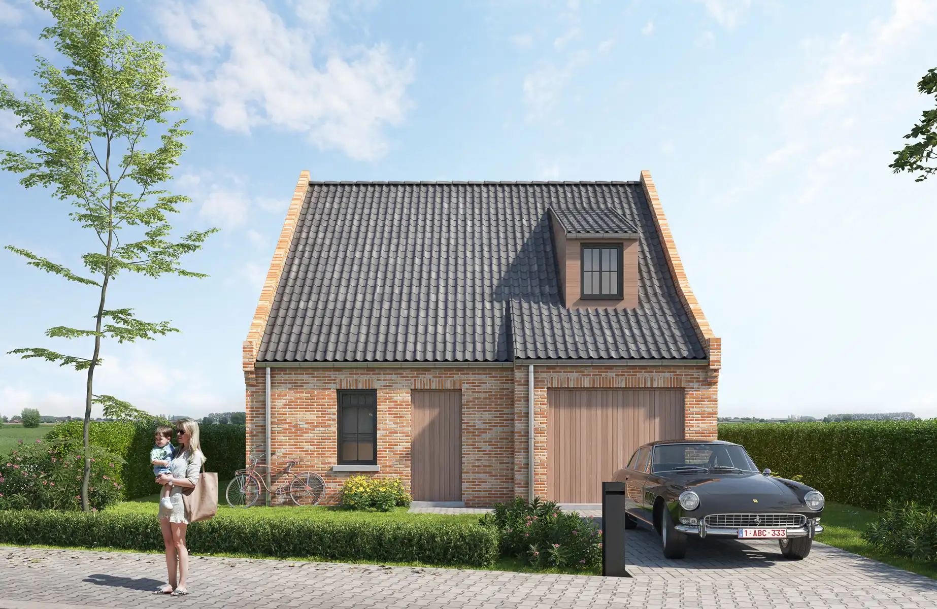 Nieuwbouwwoning foto {{pictureIndex}}