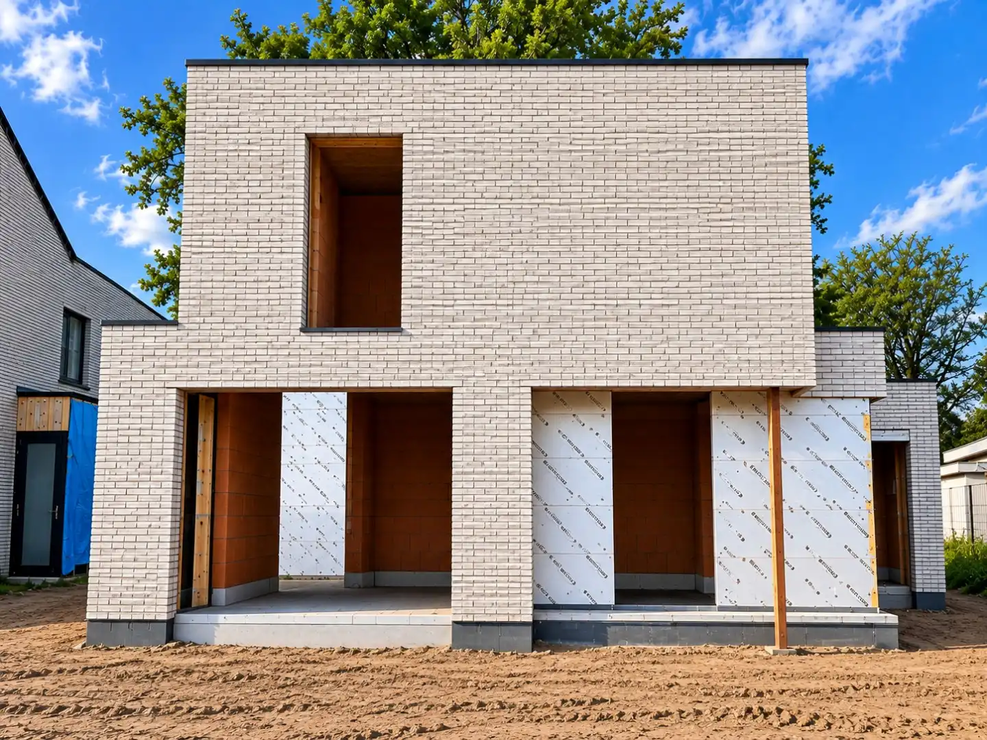 NIEUWBOUWZONDAG 25 OKTOBER 2026 VAN 10u00-12u00 & 14u00-16u00 - Exclusieve villa op 1.214 m² met bedrijfsruimte op centrale ligging te Oudenburg foto 2