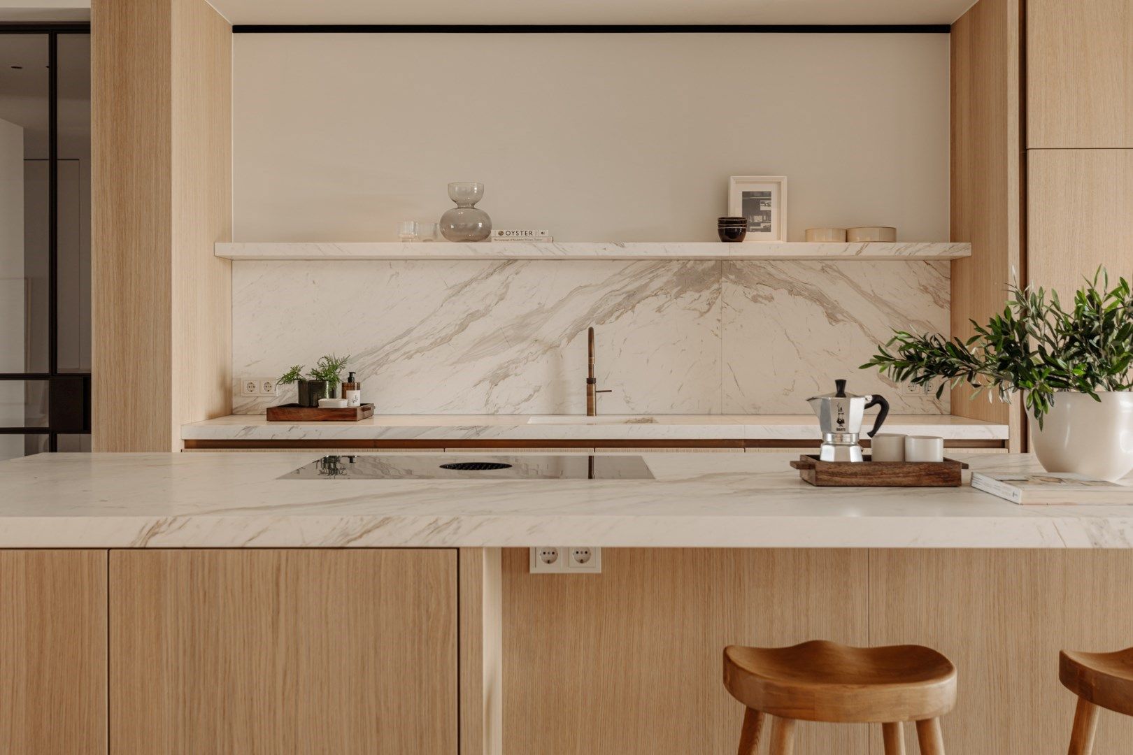Uiterst smaakvol en top-notch afgewerkt appartement met frontaal zeezicht van het gelijkvloers terras - Residentie Blanke Top foto 10