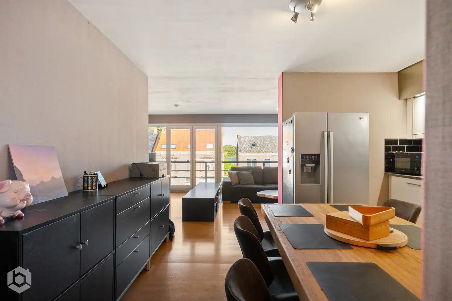 Energie-zuinig 2-slaapkamer appartement met garage te Putte foto 4