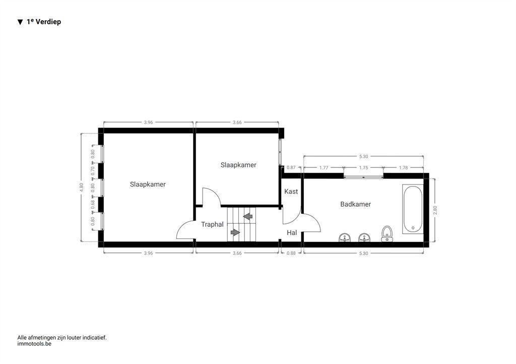 Ruime stadswoning met gezellige stadskoer foto 19
