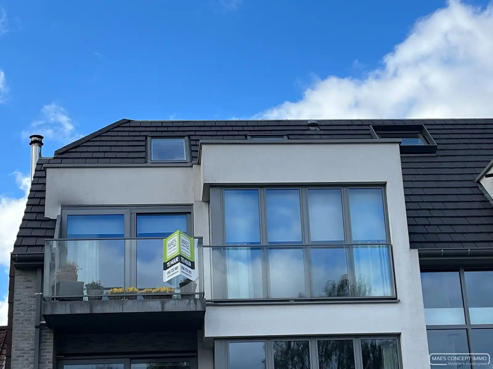Prachtig recent appartement met afgesloten garage te huur in Anzegem foto 16