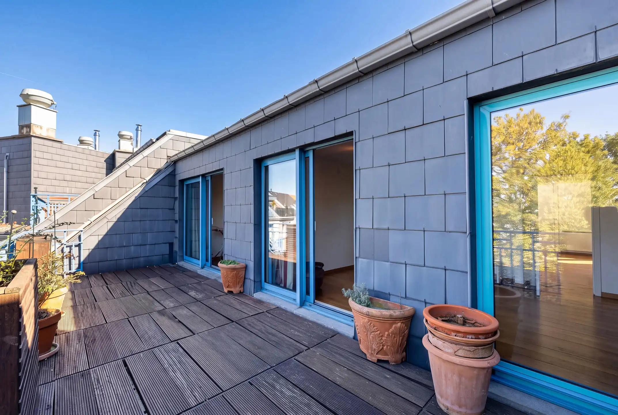 Luxe duplex-penthouse tussen Chatelain en Flagey foto 7