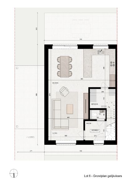 Energiezuinige halfopen nieuwbouwwoning met carport foto 3
