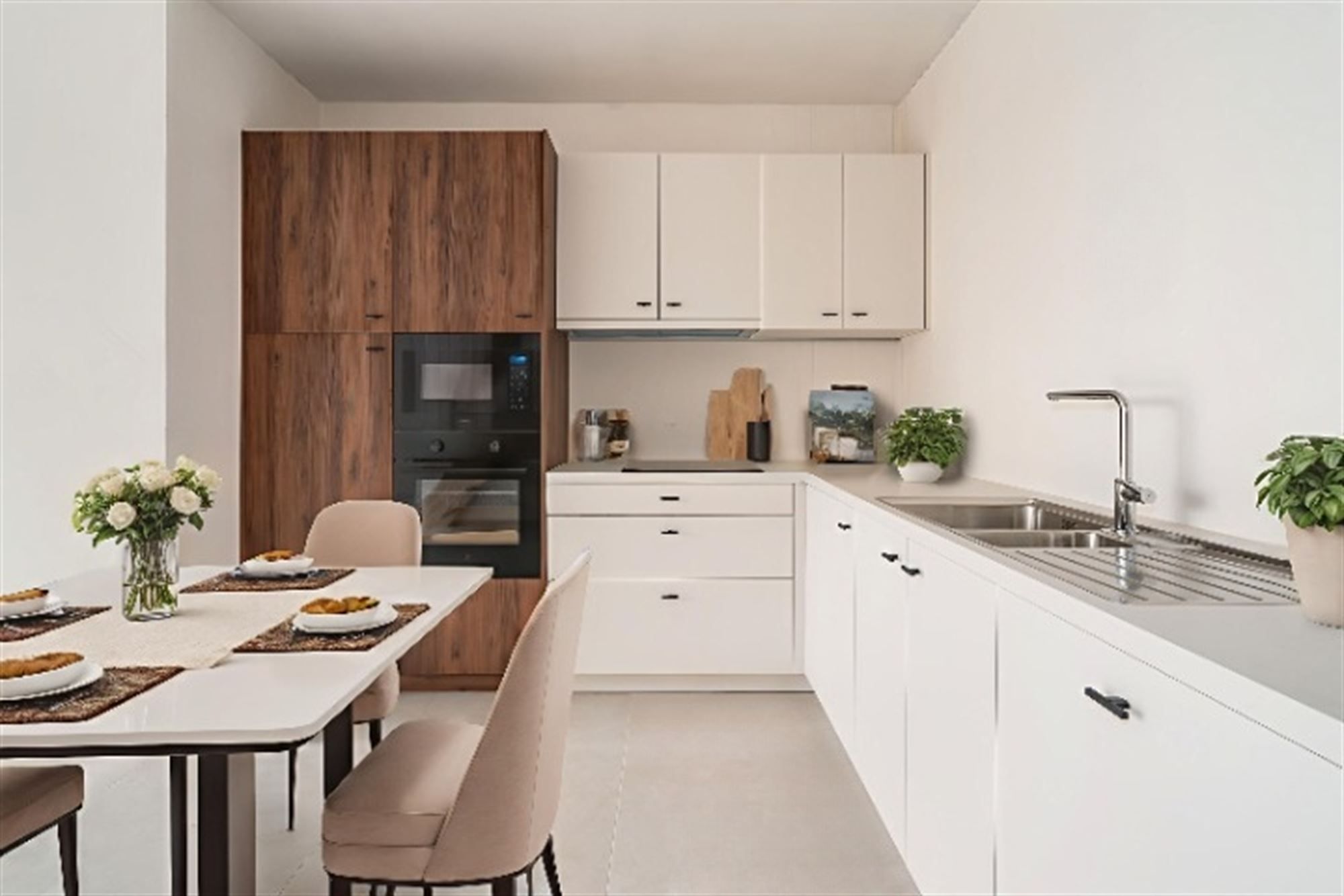 Volledigvernieuwde woning op unieke ligging met 2 slaapkamers en E-peil 45 foto 2