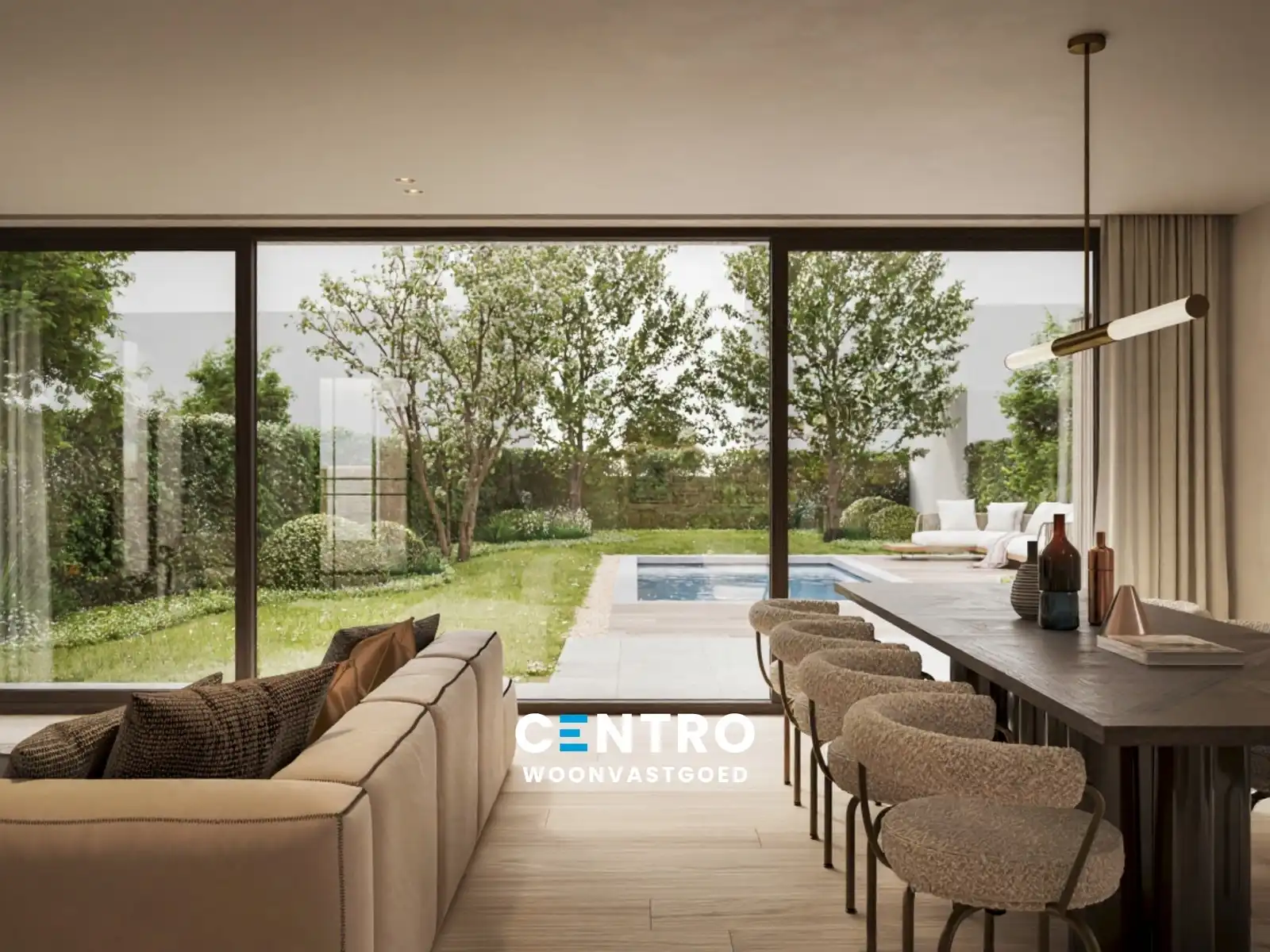 CHARMANTE nieuwbouwwoning met mogelijkheid tot ZWEMBAD! foto 2