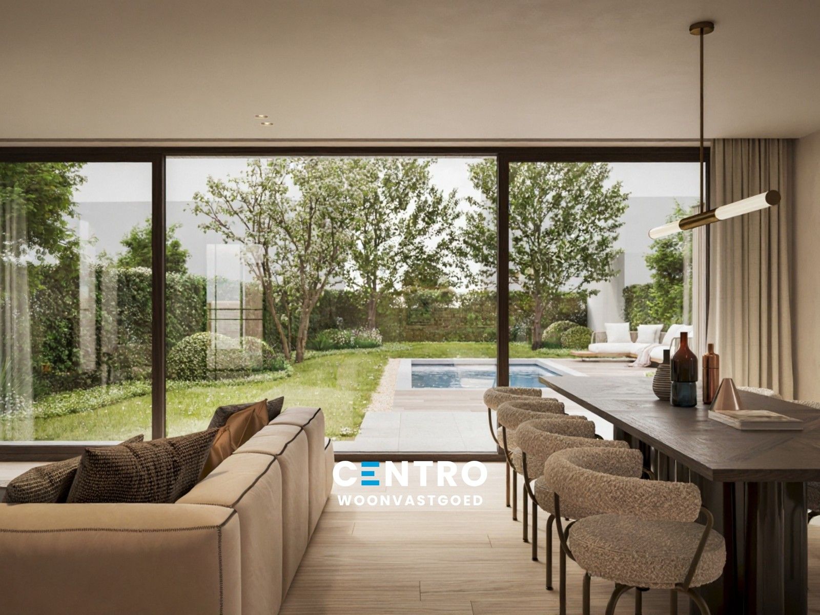 CHARMANTE nieuwbouwwoning met mogelijkheid tot ZWEMBAD! foto 2