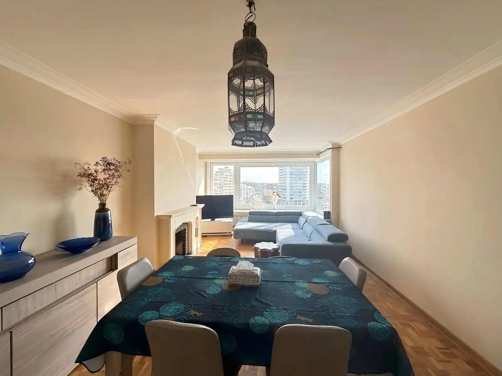 Ruim appartement met verzichten op jachthaven van Oostende foto 4