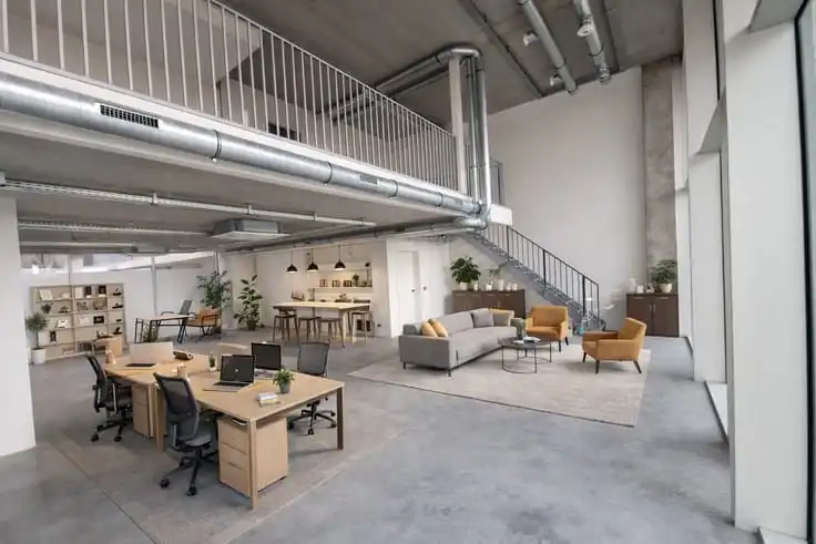 200 m² commerciële ruimte met mezzanine in hartje Merchtem – toplocatie met visibiliteit foto 3