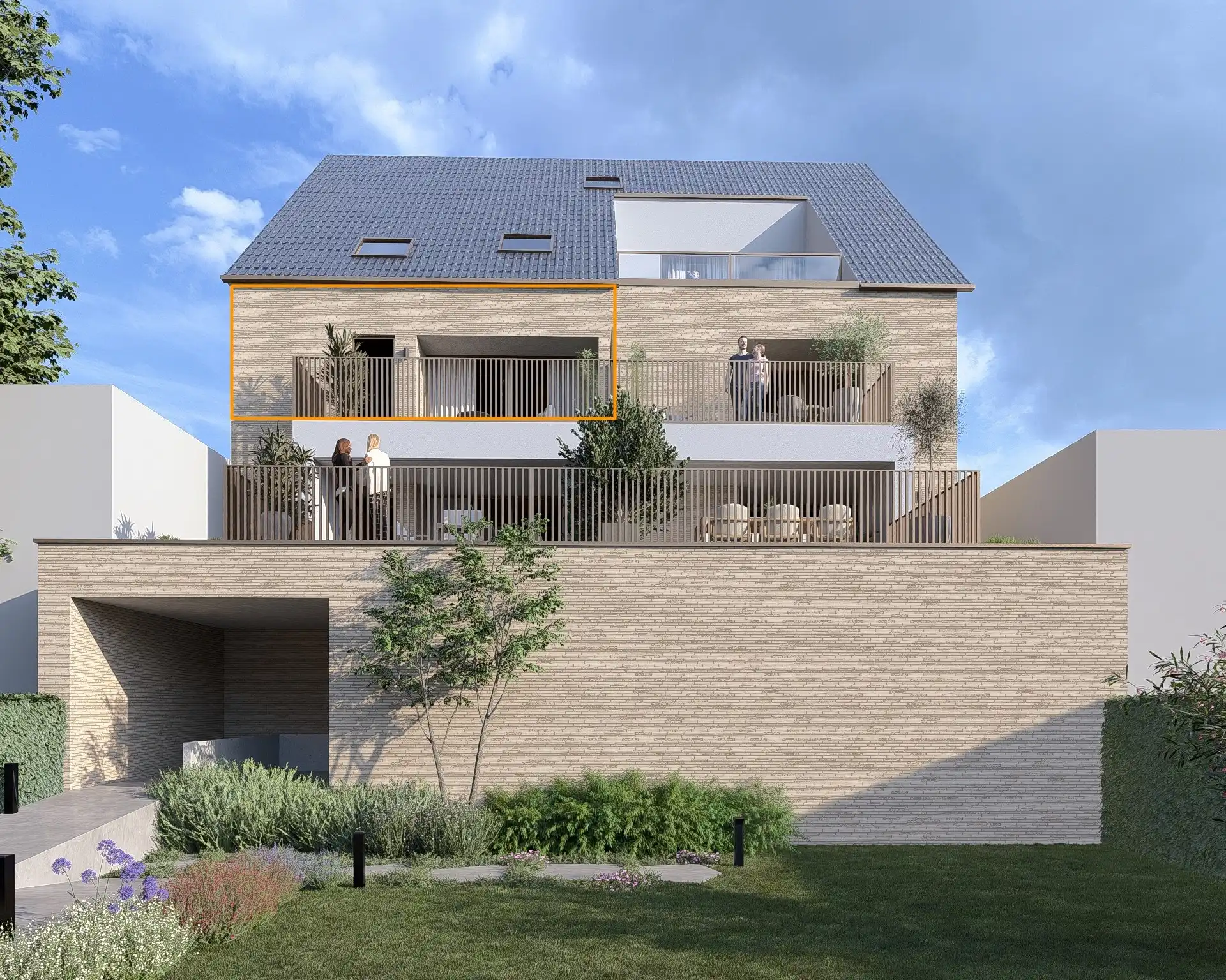 Kwalitatief nieuwbouwappartement met moderne indeling nabij centrum Lanaken en Maastricht foto 2