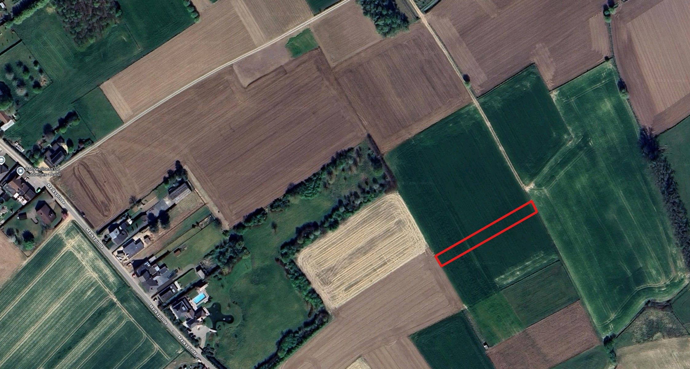 Mooi gelegen landbouwgrond, ± 13 are  foto 4