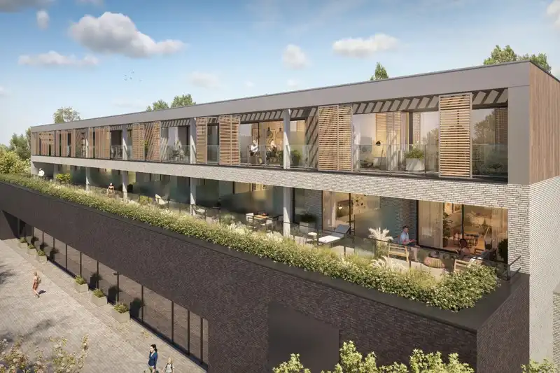 MOGELIJKHEID AANKOOP NIEUWBOUW à 6% BTW - NIEUWBOUW APPARTEMENT TE KOOP IN LOCHRISTI (WACHTEBEKE) foto 2