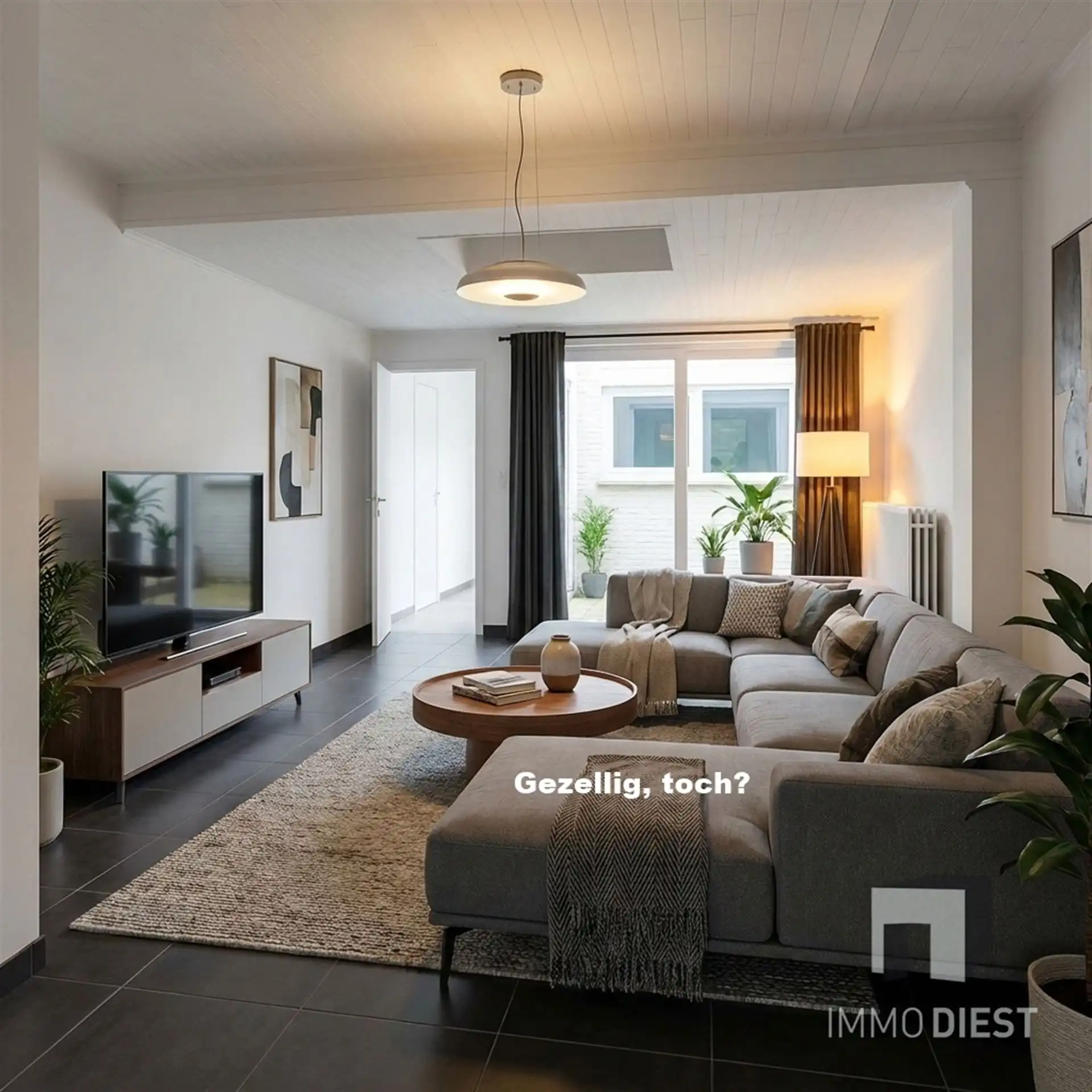 Handelsgelijkvloers met achterliggend appartement foto 10