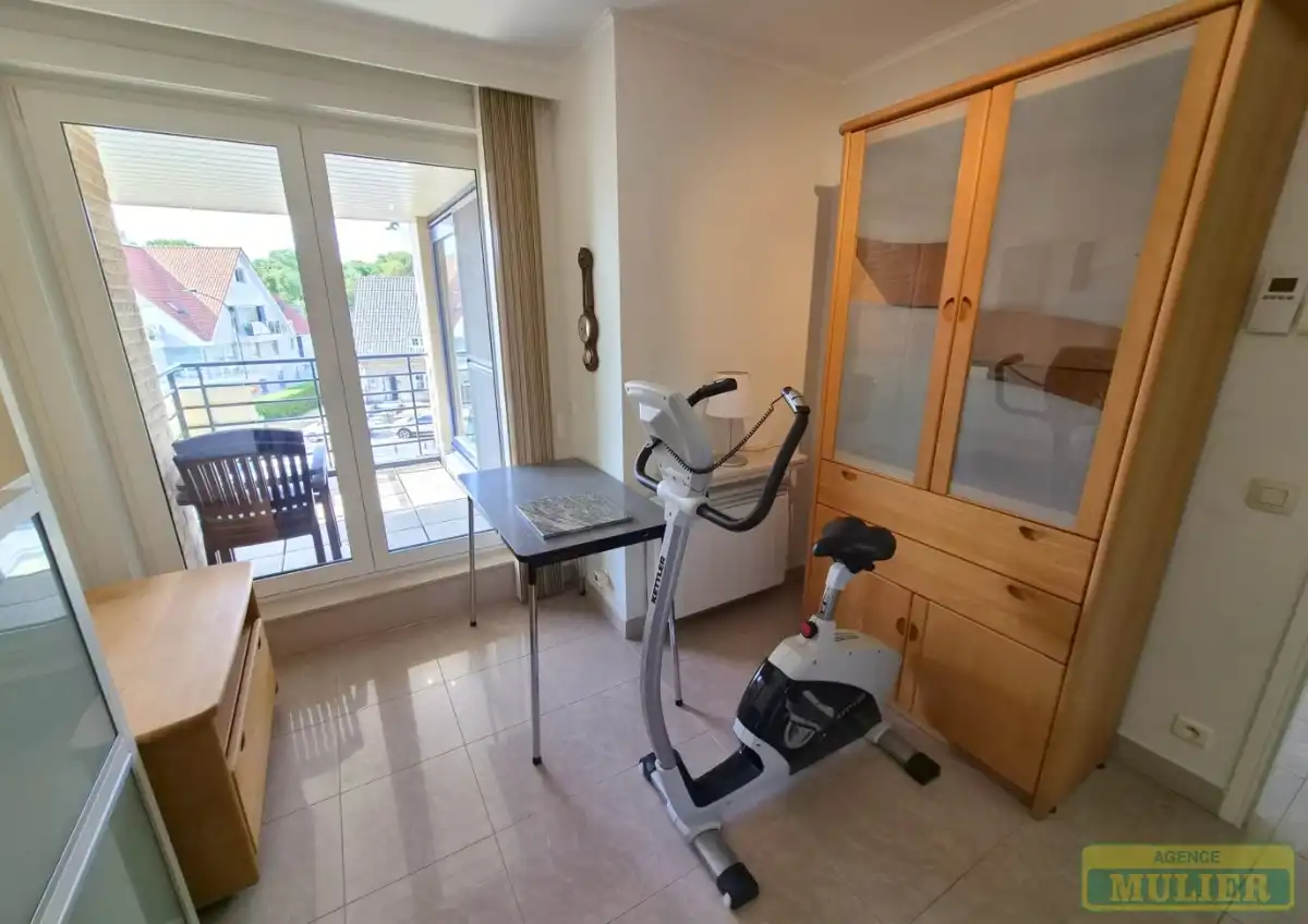 APPARTEMENT AAN ZONNEKANT MET ZICHT OP HET CALMEYNBOS TE KOOP IN DE PANNE foto 15