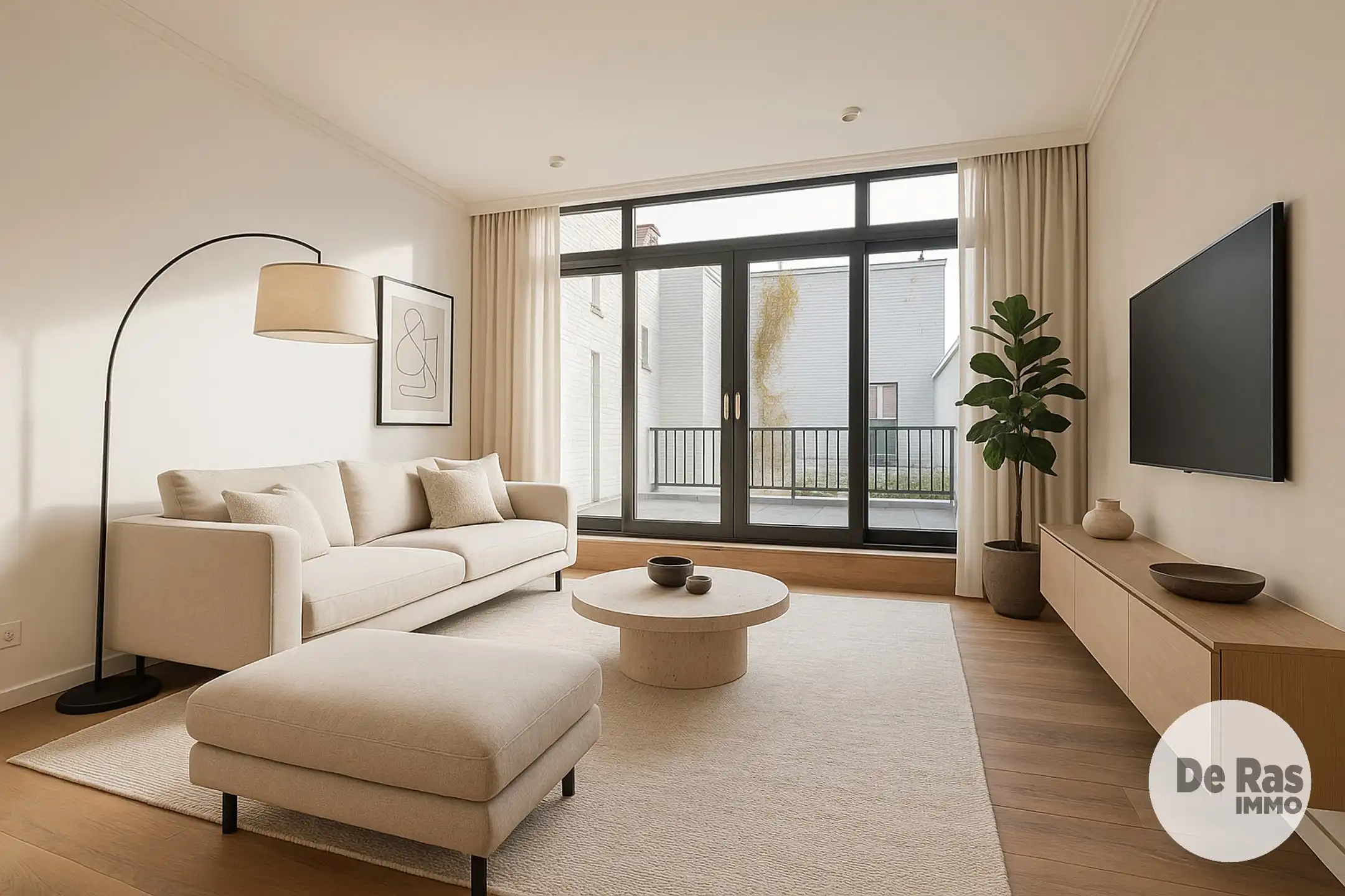 AALST - Kantoorruimte met vernieuwd appartement in centrum foto 4
