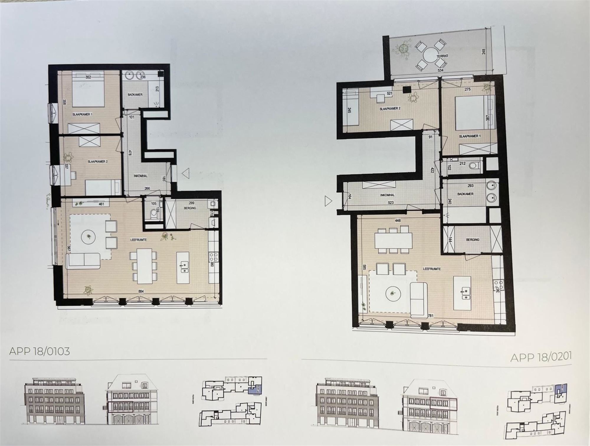 Appartement 2 Ka met terras, parking en kelder | 0475703619 foto 8