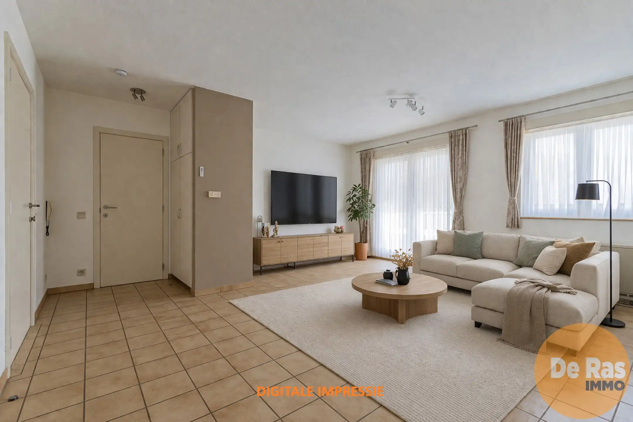 HERZELE- Verzorgd 2-slaapkamerappartement met 2 terrassen foto 8