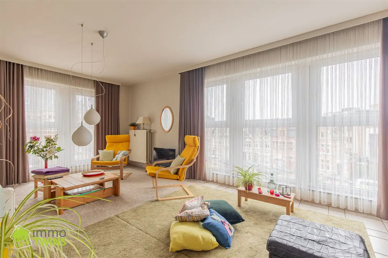 Uniek appartement met terras en adembenemend panoramisch zicht op de Oude Dender foto 2