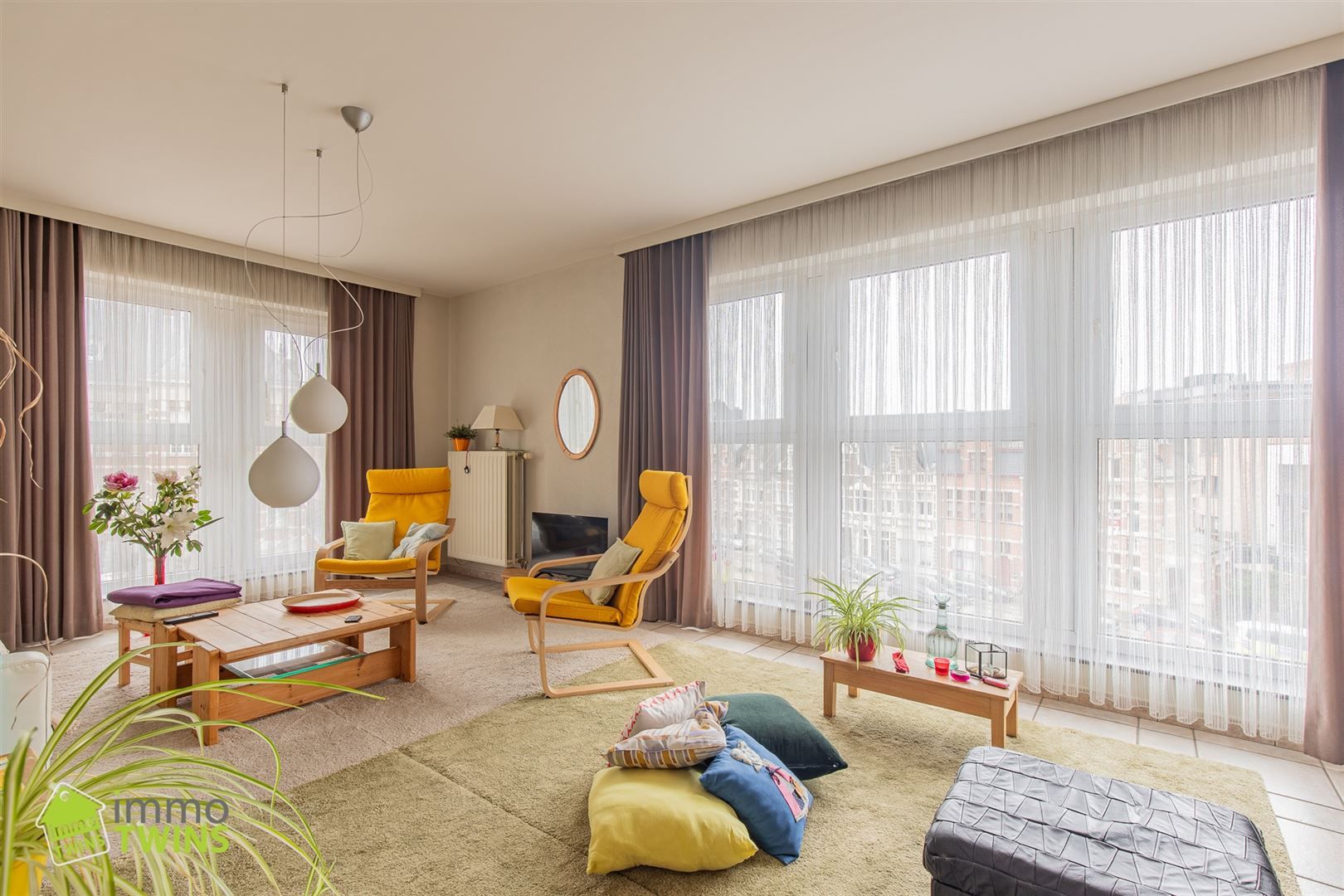Uniek appartement met terras en adembenemend panoramisch zicht op de Oude Dender foto 2