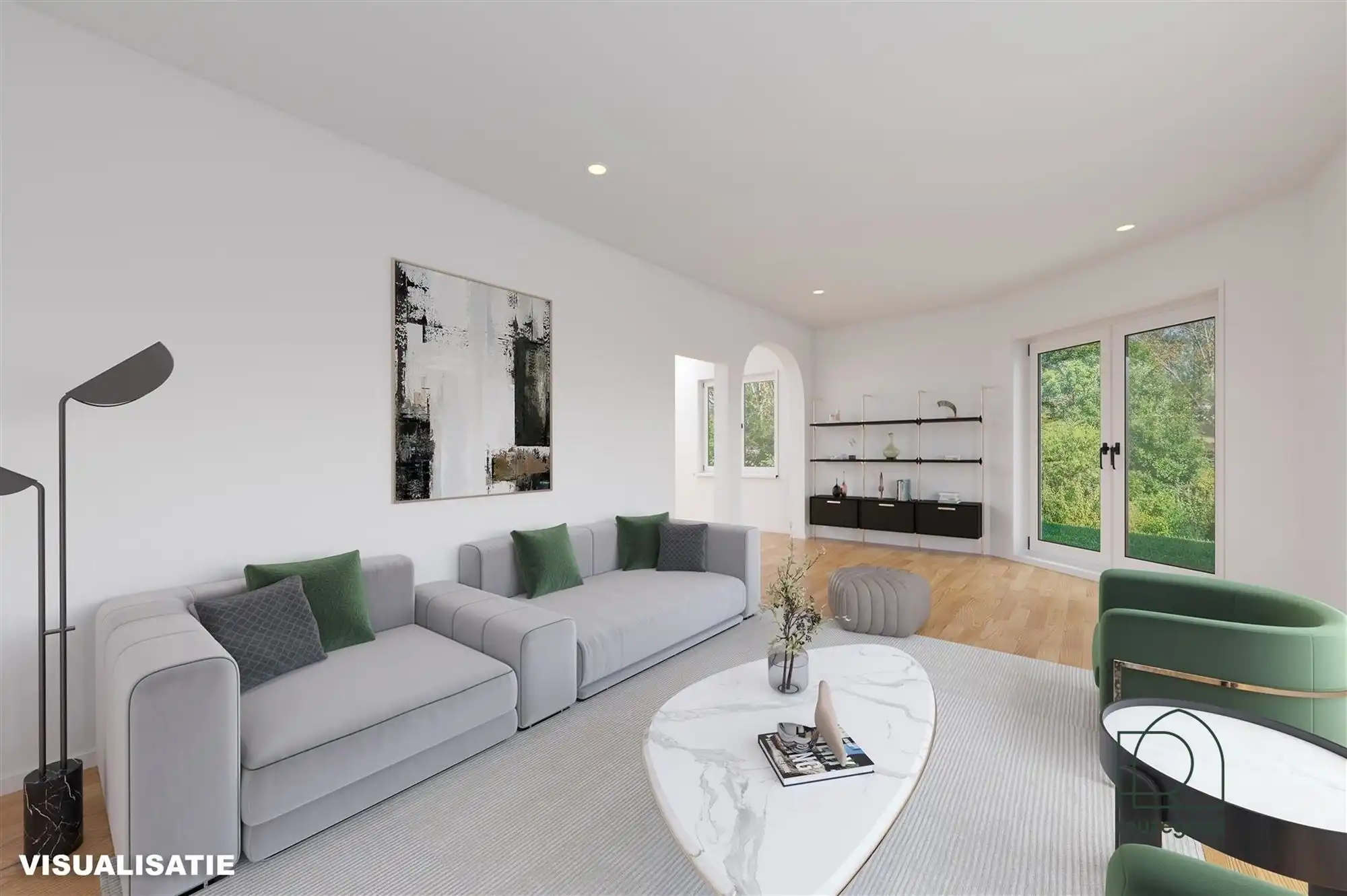 Te renoveren huis (382m²) met mogelijkheid tot 2 bouwgronden foto 6