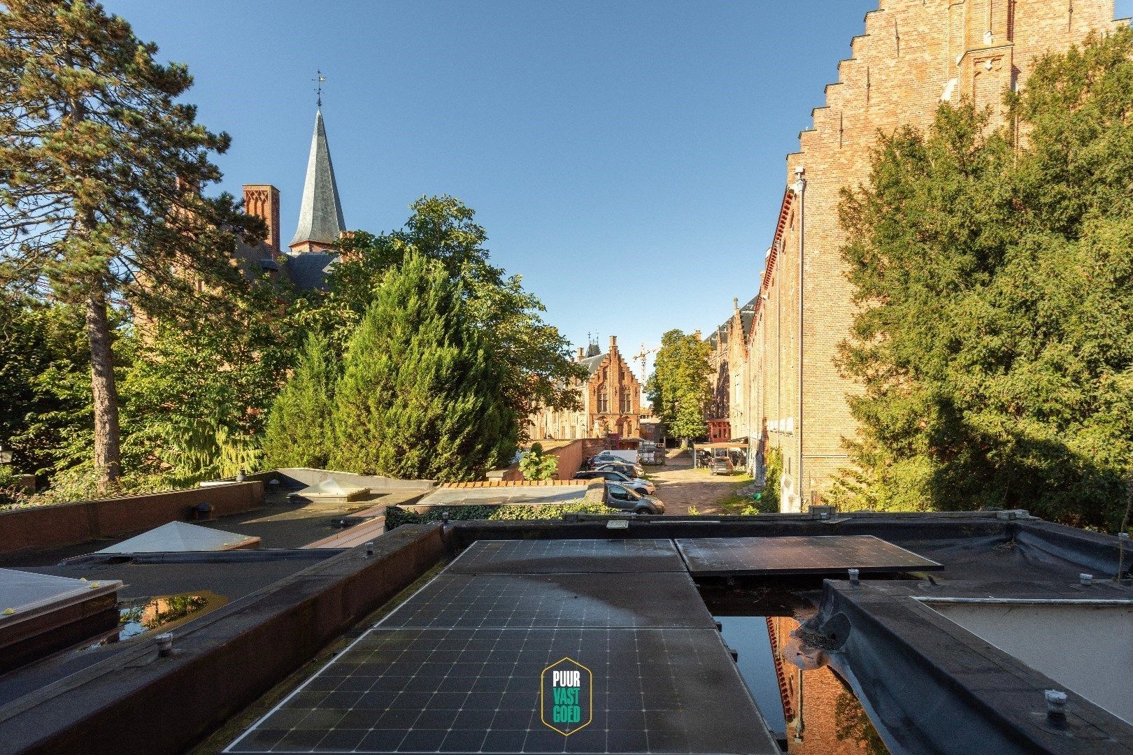 Gerenoveerde trapgevelwoning met zonnepanelen en terras in hartje Brugge. foto 5