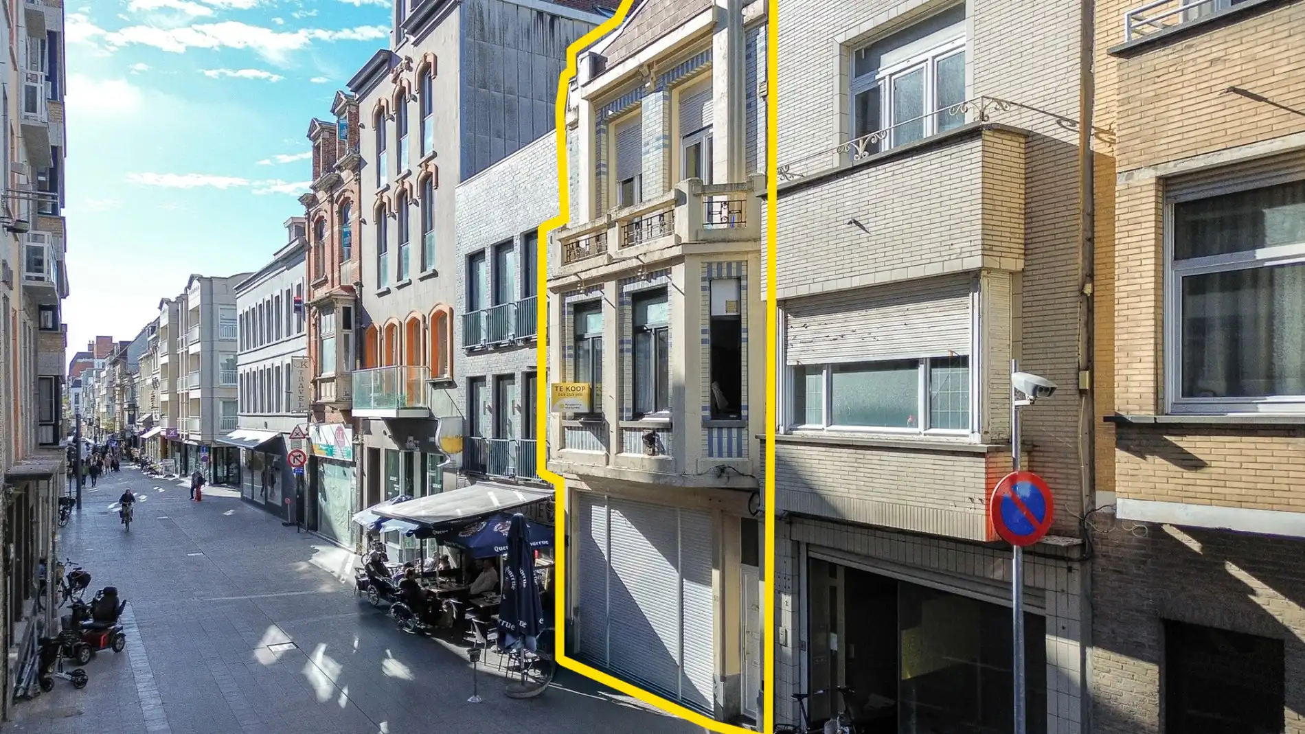 Handelswoning met veel mogelijkheden te koop in hartje Blankenberge! foto {{pictureIndex}}
