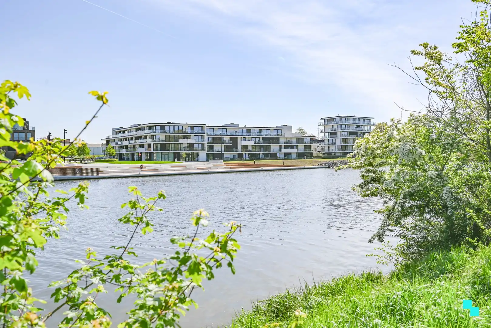 Tweeslaapkamerappartement aan de nieuwe Leieboorden foto 2
