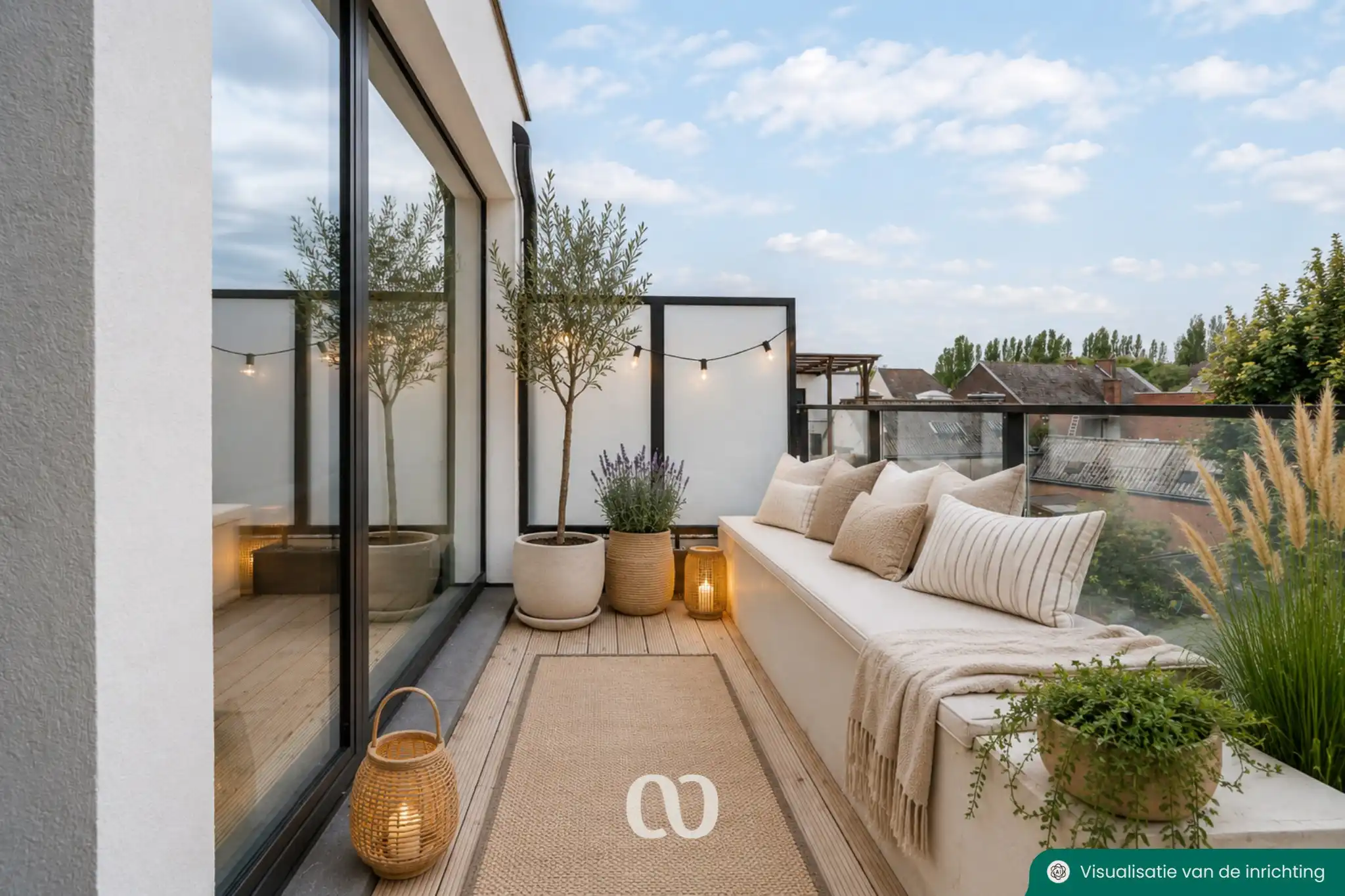 Nieuwbouwappartement met terras, staanplaats en berging in Nederename foto 19