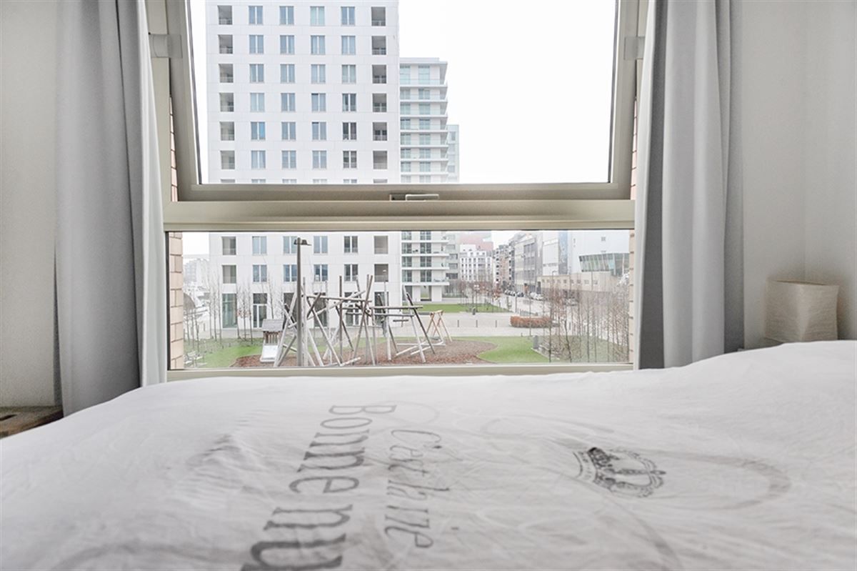 Tof 1 slaapkamer appartement met zicht op het Kattendijkdok foto 12