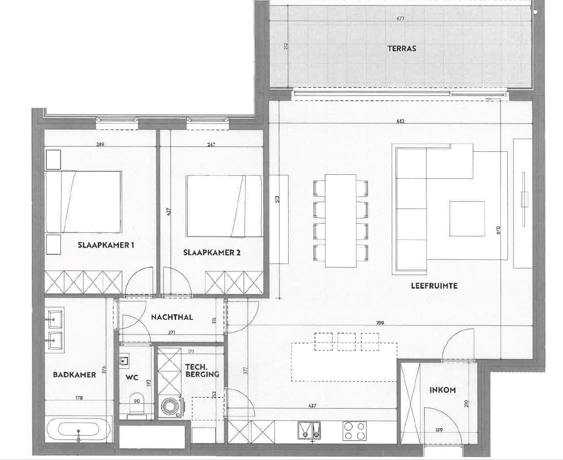 Energiezuinig nieuwbouwappartement met 2 slaapkamers en autostaanplaats foto 18