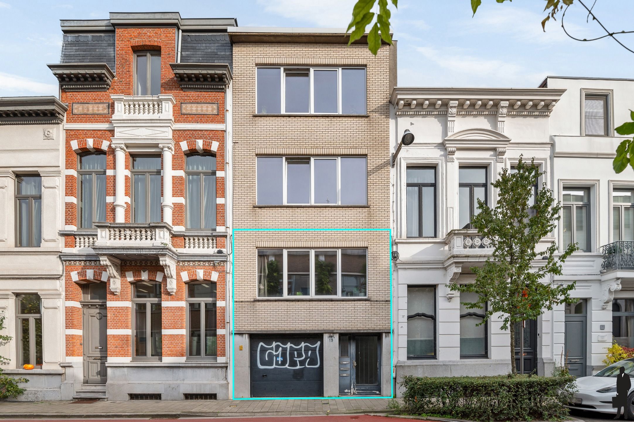 Lichtrijke duplex met tuin in Zurenborg foto 21